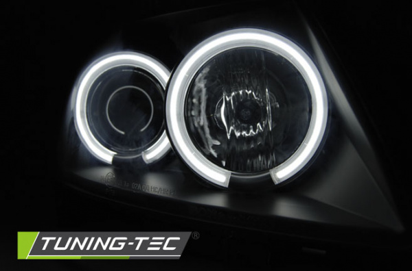 CCFL Angel Eyes Scheinwerfer für Suzuki Swift 05-10 schwarz